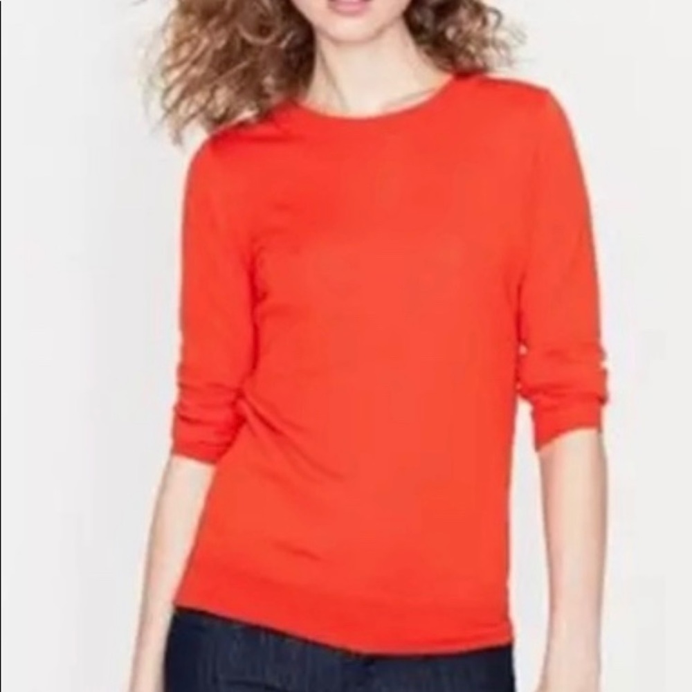 J. Crew Tippi Sweater in Orange